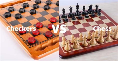 Playing chess versus checkers 